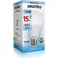 картинка Светодиодная лампа SMARTBUY (SBL-A60-15-40K-E27) 15W/4000/E27 от магазина Tovar-RF.ru