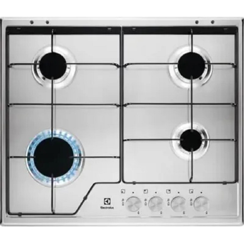 картинка electrolux kgs6424sx газовая варочная панель, нержавеющая сталь от магазина Tovar-RF.ru