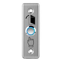 картинка кнопка выход tantos tde-02 light  c подсветкой, прямоугольная, металлическая от магазина Tovar-RF.ru