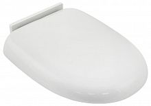 картинка Сиденье с крышкой для унитаза САНАКС P07 Крышка для унитаза белая пластиковая с микролифтом, заоваленная от магазина Tovar-RF.ru