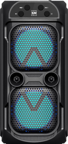 картинка колонка soundmax портативное аудио sm-ps5039b(чёрный) soundmax портативное аудио sm-ps5039b(чёрный) от магазина Tovar-RF.ru