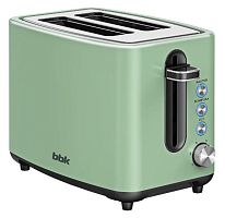 картинка тостер bbk tr85 (серо-зеленый) от магазина Tovar-RF.ru