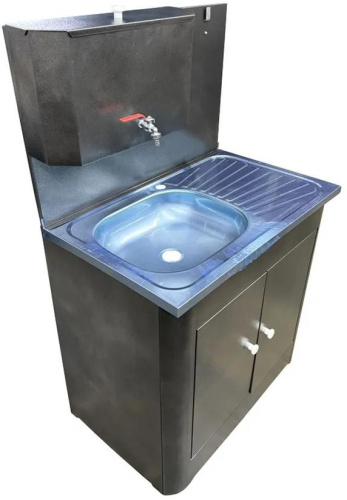 картинка Умывальник АКВАТЕКС ДУЭТ (бак антикорроз. без ЭВН+мойка нерж.) серебро магазин Tovar-RF.ru являющийся официальным дистрибьютором в России картинка Умывальник АКВАТЕКС ДУЭТ (бак антикорроз. без ЭВН+мойка нерж.) серебро от магазина Tovar-RF.ru