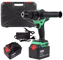 картинка Дрель-шуруповерт ZITREK Green Impact 18V (18В, Li-ion 2x6.0Ач) 063-4046 ZITREK Green Impact 18V (18В, Li-ion 2x6.0Ач) 063-4046 от магазина Tovar-RF.ru