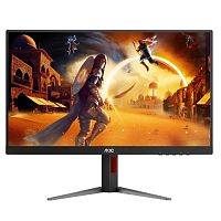 картинка lcd aoc 27" q27g4/d black-red с поворотом экрана {ips 2560x1440 200hz 0.3ms 178/178 450cd hdmi2.0 displayport1.4) от магазина Tovar-RF.ru