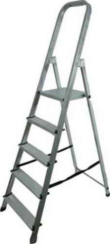 картинка Лестница-стремянка LWI 6 cт. алюм. LWI 6 cт. алюм. от магазина Tovar-RF.ru