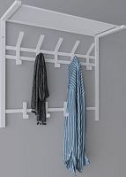 картинка Вешалка настенная ЗМИ Торонто 22 с полкой белая ВСПТ22 ЗМИ Торонто 22 с полкой белая ВСПТ22 от магазина Tovar-RF.ru