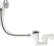 картинка Сифон САНАКС 8731 Сифон на ванную пластиковый, полуавтоматический, с тросиком от магазина Tovar-RF.ru