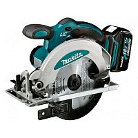 картинка Makita DSS610RF Пила дисковая аккумуляторная [DSS610RF] { 18В,1х3Ач,Li-ion,3700об\м,диск-ф165мм,рез-57мм,3.2кг,кор,подсв } от магазина Tovar-RF.ru