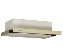 картинка вытяжка  эликор "интегра" glass 60н-400-в2д нерж/стекло бежевое от магазина Tovar-RF.ru