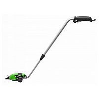 картинка Greenworks 3,6V аккумуляторные садовые ножницы с встроенным аккумулятором 2 Ah и телескопической ручкой} [1600207] от магазина Tovar-RF.ru