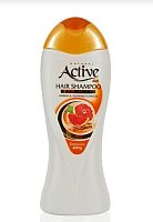 картинка Шампунь ACTIVE Шампунь для нормальных волос Экстракт грейпфрута и женьшеня NATURAL, 400 мл (512102001) ACTIVE Шампунь для нормальных волос Экстракт грейпфрута и женьшеня NATURAL, 400 мл (512102001) от магазина Tovar-RF.ru