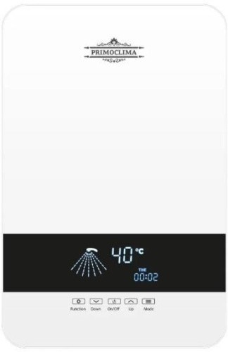 картинка водонагреватель проточный primoclima aqua 10.0 квт/380в, белый primoclima aqua 10.0 квт/380в, белый от магазина Tovar-RF.ru