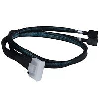 картинка procase cbl-slsas8-2sashd-6 кабель для подключения корзин, sff-8654 (slimline sas x8) к 2 * sff-8643 (mini sas hd), 60cm от магазина Tovar-RF.ru