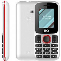 картинка телефон мобильный bq 1848 step+ white/red от магазина Tovar-RF.ru