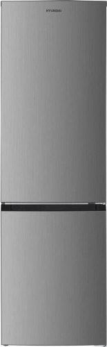 картинка холодильник hyundai cc30021af 2-хкамерн. нерж.сталь (cc30021af нерж сталь) hyundai cc30021af silver 253л от магазина Tovar-RF.ru