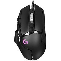 картинка 910-005474/910-005471/910-005469 logitech игровая мышь g502 hero high performance gaming mouse, чёрный от магазина Tovar-RF.ru