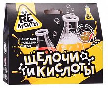 картинка игрушка re-агенты ex159t игрушка: научно-познавательный набор щелочи и кислоты от магазина Tovar-RF.ru