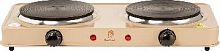картинка плита настольная василиса ва-903 диск двухконфорочная бежевый от магазина Tovar-RF.ru