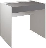 картинка Модульная мебель МЕБЕЛЬ-КОМПЛЕКС ЛАЙТ Стол косметический Белый/Серый шифер 1кор от магазина Tovar-RF.ru