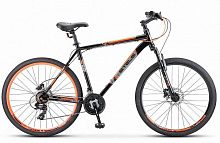 картинка велосипед stels navigator-700 md 27.5 f020 lu096006 lu094572 17.5 черный матовый 2023от магазина Tovar-RF.ru