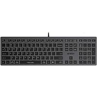 картинка клавиатура a4tech fstyler fx60h серый usb slim led (fx60h grey/white)/1787693 от магазина Tovar-RF.ru