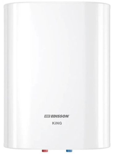 картинка водонагреватель электрический edisson king 30 v плоский магазин Tovar-RF.ru являющийся официальным дистрибьютором в России картинка водонагреватель электрический edisson king 30 v плоский от магазина Tovar-RF.ru