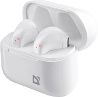 картинка гарнитура defender (63955) twins 955 белый, tws, bluetooth от магазина Tovar-RF.ru