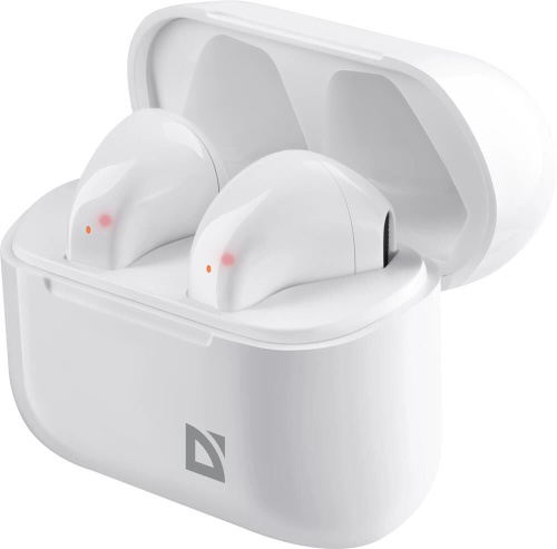 картинка гарнитура defender (63955) twins 955 белый, tws, bluetooth от магазина Tovar-RF.ru