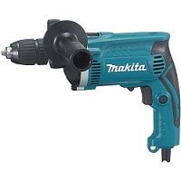 картинка Makita HP1631K Дрель ударная [HP1631K] {710Вт,БЗП-13мм,0-3200об\м,1.9кг,чем,AL редуктор} от магазина Tovar-RF.ru