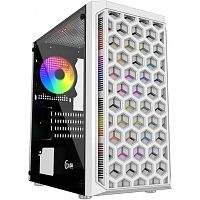 картинка powercase cmimtw-l3 корпус mistral micro t3w, tempered glass, mesh, 2x 140mm + 1х 120mm 5-color fan, белый, matx  (cmimtw-l3) от магазина Tovar-RF.ru
