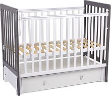 картинка кровать детская фея кровать детская фея 328-01 белый-графит (1 кор) фея кровать детская фея 328-01 белый-графит (1 кор) от магазина Tovar-RF.ru