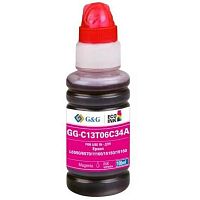 картинка чернила g&g gg-c13t06c34a №112 пурпурный 100мл для epson l6550/6570/11160/15150/15160 от магазина Tovar-RF.ru