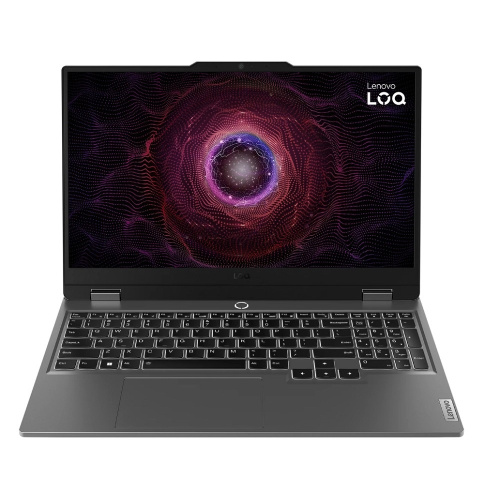 картинка lenovo loq 15arp9 [83jc005hrk] grey 15.6" {fhd ryzen 7 7435hs/16gb/1tb ssd/rtx4060 8gb/dos} от магазина Tovar-RF.ru