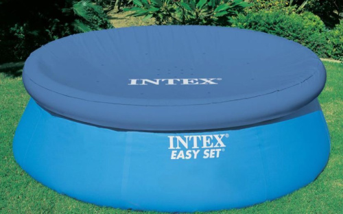 картинка тент для бассейна intex защитный тент (для бассейнов 244см серии изи сет) 28020от магазина Tovar-RF.ru