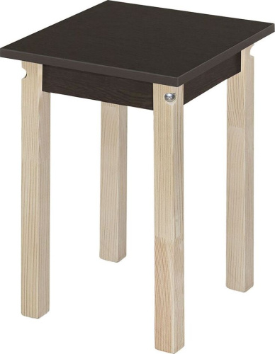 картинка Табурет ЭЛЕГИЯ Табурет ПН ЛДСП (Бесцветный (Лак),Венге) ЭЛЕГИЯ Табурет ПН ЛДСП (Бесцветный (Лак),Венге) от магазина Tovar-RF.ru