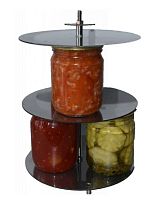 картинка Автоклав доп.обор. УЗБИ Кассета для автоклава Домашний погребок (до 12 банок, нержавеющая сталь) от магазина Tovar-RF.ru