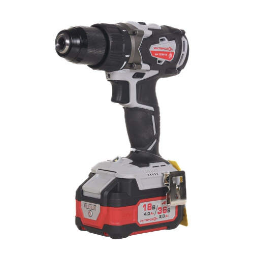 картинка ИНТЕРСКОЛ ДА-13/36В 70 бесщеточная аккум. дрель-шуруп. Li-ion АПИ [814.2.2.70] { кейс, 2 аккум. 2,0Ач, ЗУ } от магазина Tovar-RF.ru