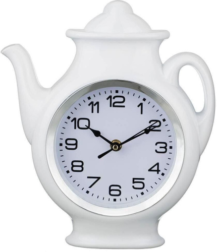 картинка Часы настенные LEFARD 220-215 CHEF KITCHEN белый 25*30*5см циферблат d14см LEFARD 220-215 CHEF KITCHEN белый 25*30*5см циферблат d14см от магазина Tovar-RF.ru