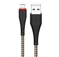 картинка кабель 8 pin borofone (6931474703453) bx25 usb-lightning 8 pin 2.4a 1m - черный от магазина Tovar-RF.ru