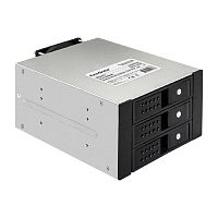 картинка exegate ex291656rus корзина для hdd exegate hs335-02 (универсальная, на 3*3,5"/2.5" sata hdd, занимает 2*5,25" отсека, rtl) от магазина Tovar-RF.ru