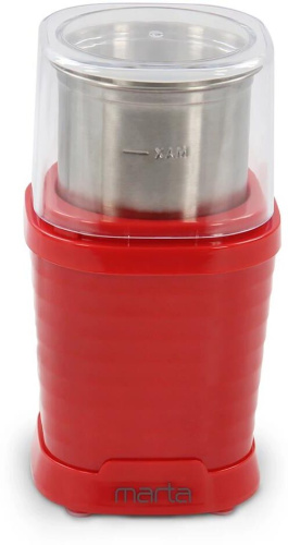 картинка кофемолка marta mt-cg2182b red магазин Tovar-RF.ru являющийся официальным дистрибьютором в России картинка кофемолка marta mt-cg2182b red от магазина Tovar-RF.ru