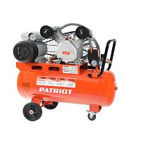 картинка patriot expert компрессор поршневой ременной [525306325] { ptr 50-450a, 450 л/мин, 10 бар, 2200 вт, 50 л, быстросъемный 1/4" + "елочка" } от магазина Tovar-RF.ru
