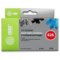 картинка cactus cli426c  картридж  для canon mg5140/5240/6140/8140/mx884, голубой (8.4мл) от магазина Tovar-RF.ru