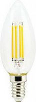 картинка Лампа светодиодная ECOLA N4QW70ELC candle LED Premium 7W/E14/2700K 360° filament теплый белый от магазина Tovar-RF.ru