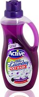 картинка Гель для стирки ACTIVE Гель-концентрат для стирки белья универсальный "Poly Wash" 1500 мл, гипоаллергенный, технология холодной стирки (9) 511601402 ACTIVE Гель-концентрат для стирки белья универсальный "Poly Wash" 1500 мл, гипоаллергенный, технология хол от магазина Tovar-RF.ru