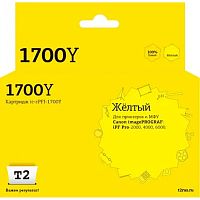 картинка                 ic-cpfi-1700y картридж t2 для canon imageprograf ipf-pro-2000/4000/6000 (700мл.), желтый,с чипом от магазина Tovar-RF.ru