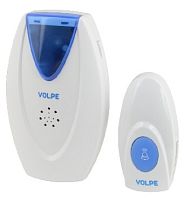 картинка Звонок беспроводной VOLPE (UL-00002404) UDB-Q028 W-R1T1-16S-80M-WH от магазина Tovar-RF.ru