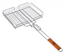 картинка решетка-гриль grillboom решетка-гриль хром., 28х35х5см 104-026от магазина Tovar-RF.ru