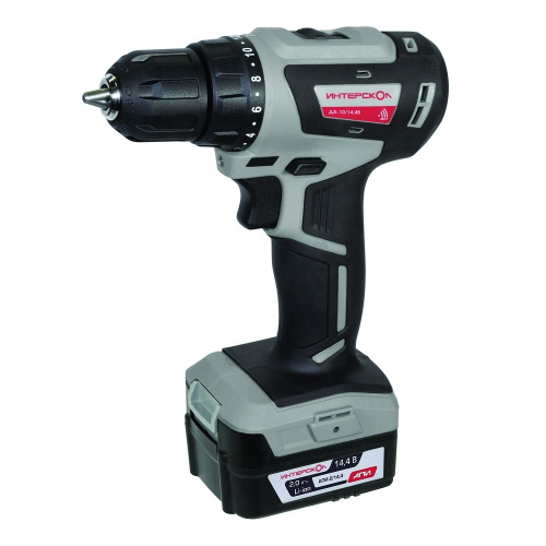 картинка Интерскол ДА-10/14,4В 38 МиниМАКС бесщеточная аккум. дрель-шуруповерт Li-ion [708.2.2.70] { кейс, 2 аккум. 2Ач, ЗУ } от магазина Tovar-RF.ru